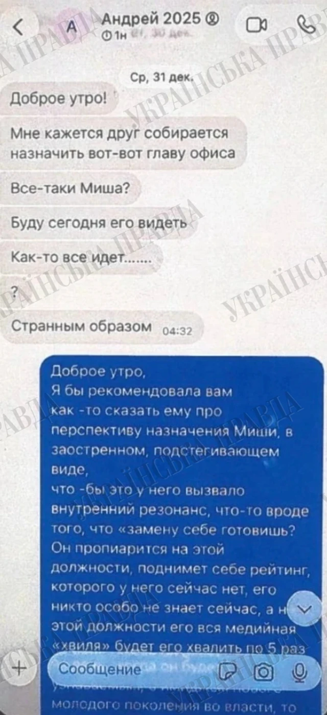 Що відомо про консультації Єрмака щодо Федорова на чолі ОП у грудні 2025 року