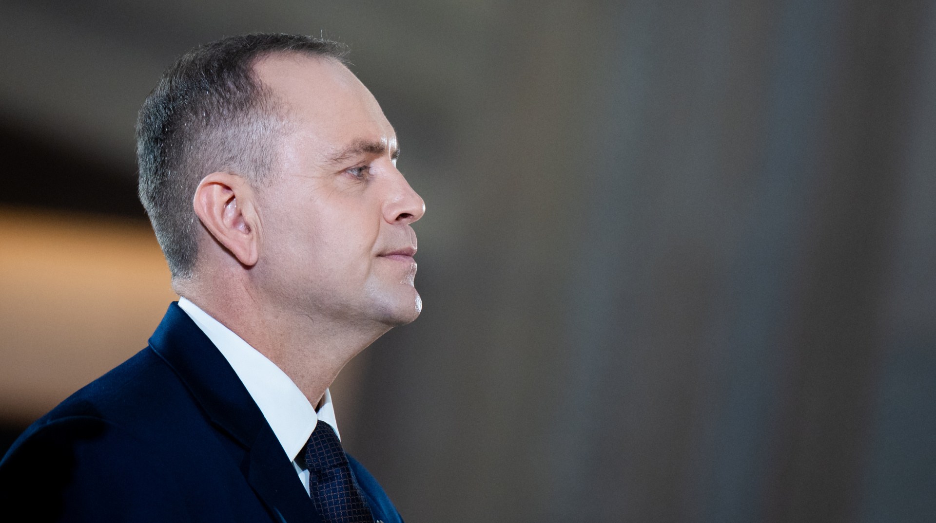 Кароль Навроцький під час виступу в селі Радруж, Польща, 11 липня 2026 року