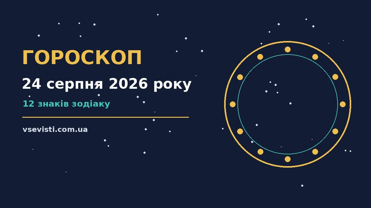 Зоряне небо над міською вулицею увечері 24 серпня, символ спокійного початку тижня