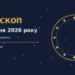 Зоряний гороскоп на 7 жовтня 2026 року у м'яких блакитно-бузкових відтінках