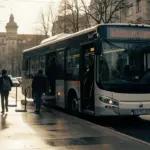 Автобуси Івано-Франківська на міському маршруті