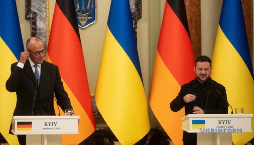 Мерц у Києві назвав цифри пакета: 1 млрд євро на оборону і 350 млн на енергетику